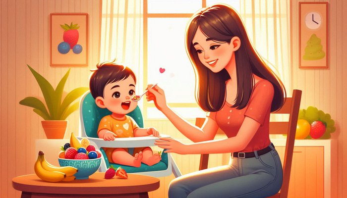غذا دادن به کودک